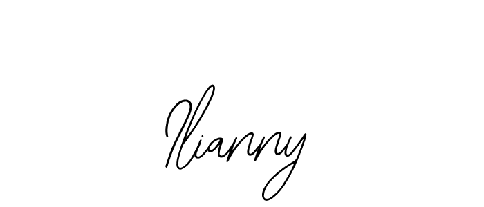 Design your own signature with our free online signature maker. With this signature software, you can create a handwritten (Bearetta-2O07w) signature for name Ilianny. Ilianny signature style 12 images and pictures png