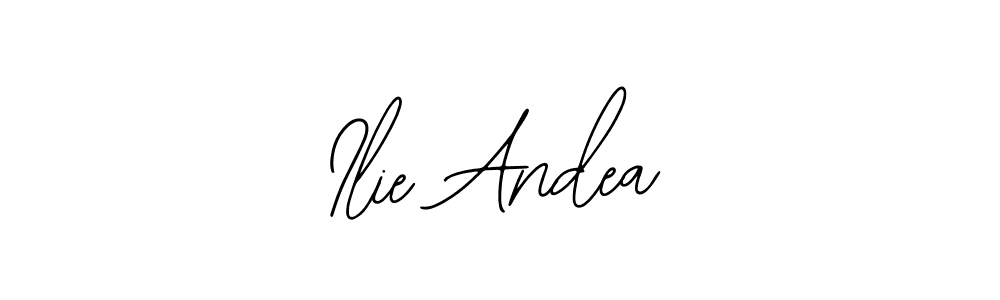 Ilie Andea stylish signature style. Best Handwritten Sign (Bearetta-2O07w) for my name. Handwritten Signature Collection Ideas for my name Ilie Andea. Ilie Andea signature style 12 images and pictures png