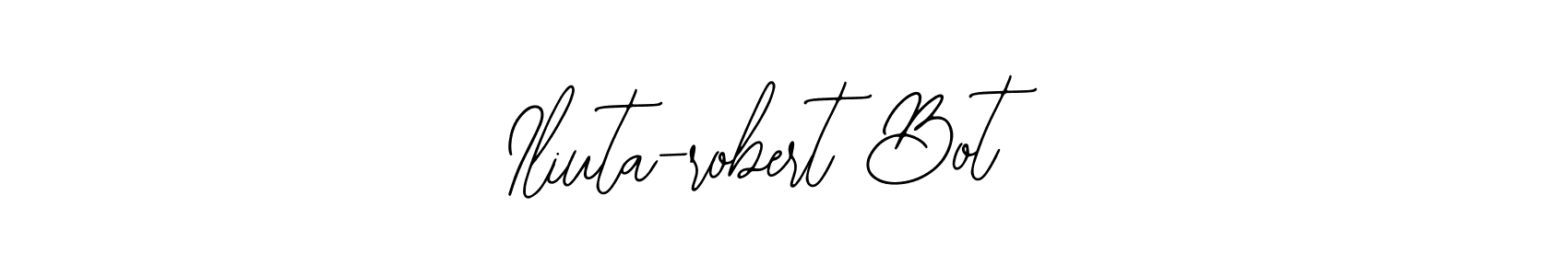 Similarly Bearetta-2O07w is the best handwritten signature design. Signature creator online .You can use it as an online autograph creator for name Iliuta-robert Bot. Iliuta-robert Bot signature style 12 images and pictures png