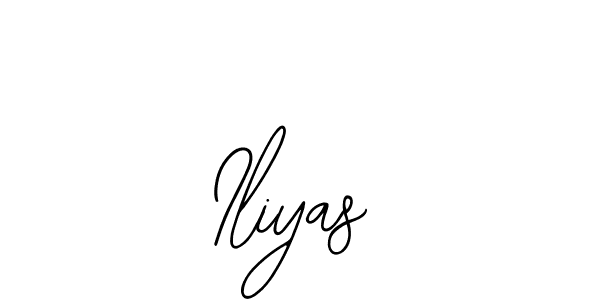 How to make Iliyas signature? Bearetta-2O07w is a professional autograph style. Create handwritten signature for Iliyas name. Iliyas signature style 12 images and pictures png