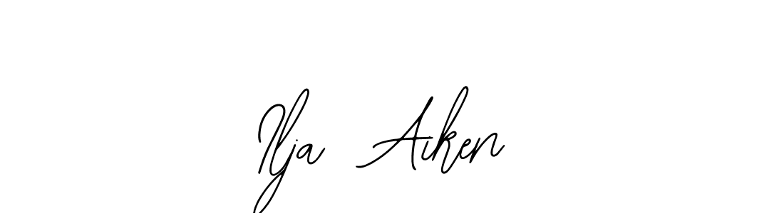 Ilja  Aiken stylish signature style. Best Handwritten Sign (Bearetta-2O07w) for my name. Handwritten Signature Collection Ideas for my name Ilja  Aiken. Ilja  Aiken signature style 12 images and pictures png