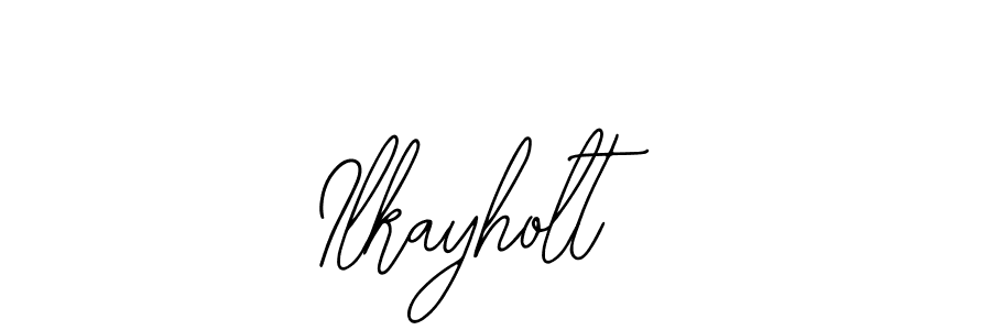 if you are searching for the best signature style for your name Ilkayholt. so please give up your signature search. here we have designed multiple signature styles  using Bearetta-2O07w. Ilkayholt signature style 12 images and pictures png