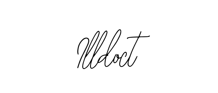 Use a signature maker to create a handwritten signature online. With this signature software, you can design (Bearetta-2O07w) your own signature for name Illdoct. Illdoct signature style 12 images and pictures png
