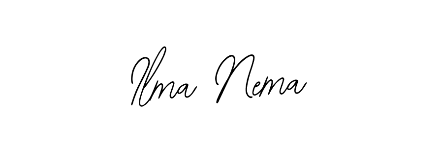 Check out images of Autograph of Ilma Nema name. Actor Ilma Nema Signature Style. Bearetta-2O07w is a professional sign style online. Ilma Nema signature style 12 images and pictures png