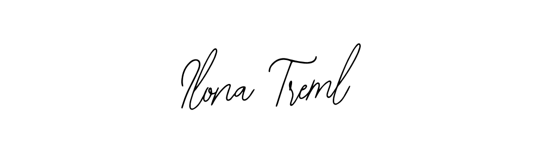 This is the best signature style for the Ilona Treml name. Also you like these signature font (Bearetta-2O07w). Mix name signature. Ilona Treml signature style 12 images and pictures png