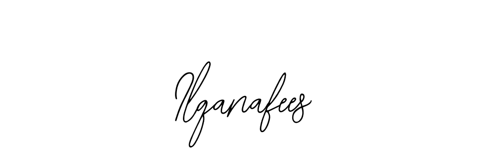 Design your own signature with our free online signature maker. With this signature software, you can create a handwritten (Bearetta-2O07w) signature for name Ilqanafees. Ilqanafees signature style 12 images and pictures png