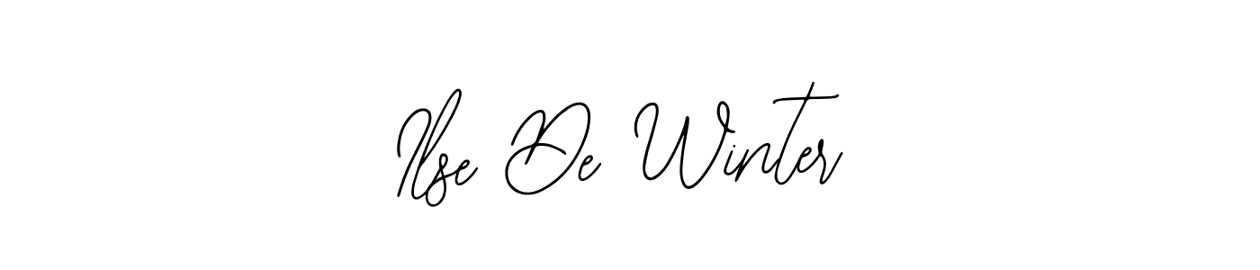 Bearetta-2O07w is a professional signature style that is perfect for those who want to add a touch of class to their signature. It is also a great choice for those who want to make their signature more unique. Get Ilse De Winter name to fancy signature for free. Ilse De Winter signature style 12 images and pictures png
