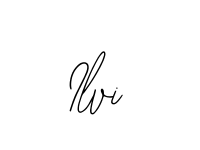 Use a signature maker to create a handwritten signature online. With this signature software, you can design (Bearetta-2O07w) your own signature for name Ilvi. Ilvi signature style 12 images and pictures png