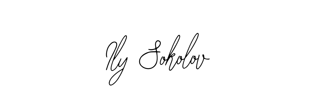 Create a beautiful signature design for name Ily Sokolov. With this signature (Bearetta-2O07w) fonts, you can make a handwritten signature for free. Ily Sokolov signature style 12 images and pictures png