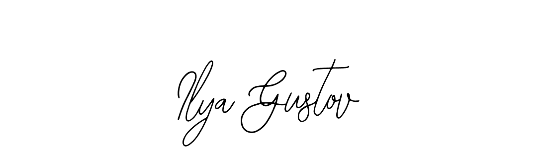 Create a beautiful signature design for name Ilya Gustov. With this signature (Bearetta-2O07w) fonts, you can make a handwritten signature for free. Ilya Gustov signature style 12 images and pictures png