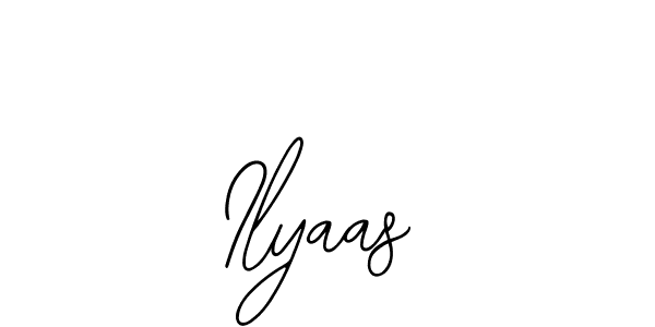 Make a short Ilyaas signature style. Manage your documents anywhere anytime using Bearetta-2O07w. Create and add eSignatures, submit forms, share and send files easily. Ilyaas signature style 12 images and pictures png