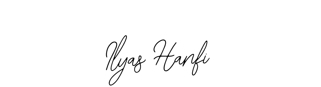 if you are searching for the best signature style for your name Ilyas Hanfi. so please give up your signature search. here we have designed multiple signature styles  using Bearetta-2O07w. Ilyas Hanfi signature style 12 images and pictures png