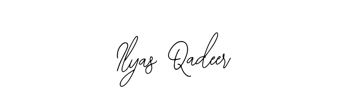 Check out images of Autograph of Ilyas Qadeer name. Actor Ilyas Qadeer Signature Style. Bearetta-2O07w is a professional sign style online. Ilyas Qadeer signature style 12 images and pictures png