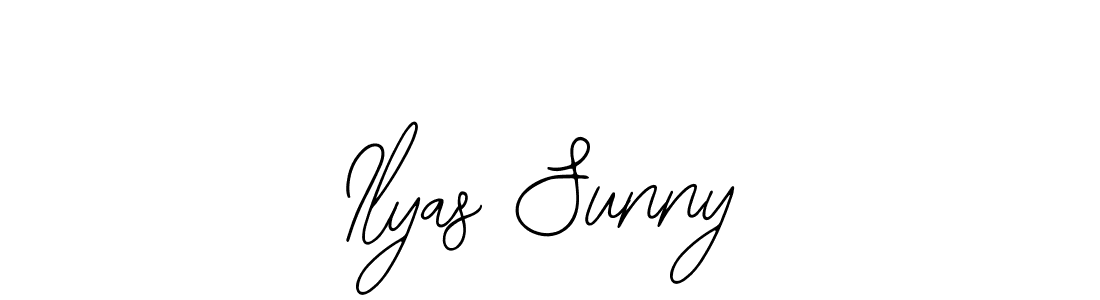 Ilyas Sunny stylish signature style. Best Handwritten Sign (Bearetta-2O07w) for my name. Handwritten Signature Collection Ideas for my name Ilyas Sunny. Ilyas Sunny signature style 12 images and pictures png