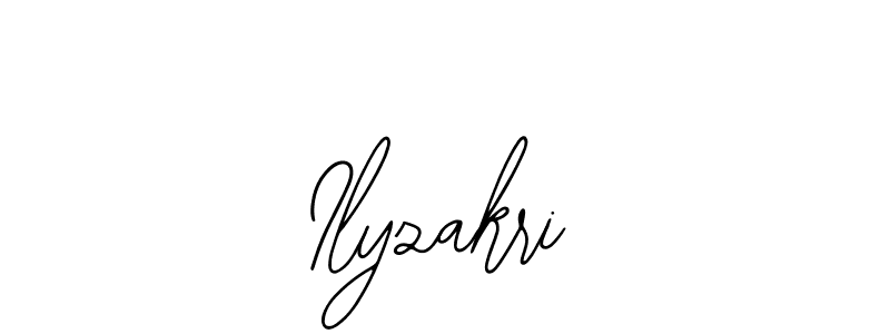 Create a beautiful signature design for name Ilyzakri. With this signature (Bearetta-2O07w) fonts, you can make a handwritten signature for free. Ilyzakri signature style 12 images and pictures png