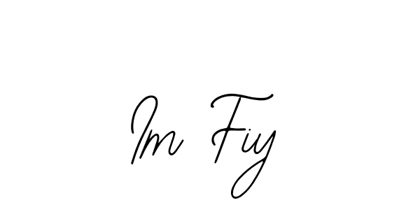 Im Fiy stylish signature style. Best Handwritten Sign (Bearetta-2O07w) for my name. Handwritten Signature Collection Ideas for my name Im Fiy. Im Fiy signature style 12 images and pictures png