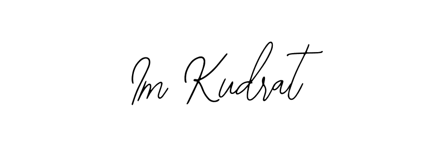 Similarly Bearetta-2O07w is the best handwritten signature design. Signature creator online .You can use it as an online autograph creator for name Im Kudrat. Im Kudrat signature style 12 images and pictures png