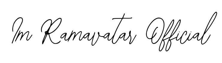 Build your personal autograph collection for name Im Ramavatar Official with Bearetta-2O07w design. Browse, select, and save your favorites. Im Ramavatar Official signature style 12 images and pictures png