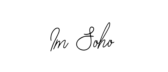 Once you've used our free online signature maker to create your best signature Bearetta-2O07w style, it's time to enjoy all of the benefits that Im Soho name signing documents. Im Soho signature style 12 images and pictures png