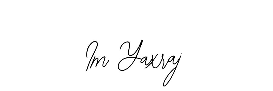 Similarly Bearetta-2O07w is the best handwritten signature design. Signature creator online .You can use it as an online autograph creator for name Im Yaxraj. Im Yaxraj signature style 12 images and pictures png