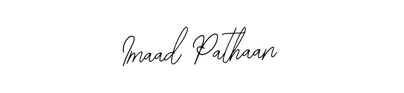 Best and Professional Signature Style for Imaad Pathaan. Bearetta-2O07w Best Signature Style Collection. Imaad Pathaan signature style 12 images and pictures png