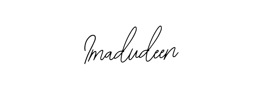 Similarly Bearetta-2O07w is the best handwritten signature design. Signature creator online .You can use it as an online autograph creator for name Imadudeen. Imadudeen signature style 12 images and pictures png