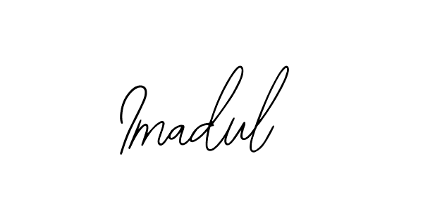 Also we have Imadul name is the best signature style. Create professional handwritten signature collection using Bearetta-2O07w autograph style. Imadul signature style 12 images and pictures png