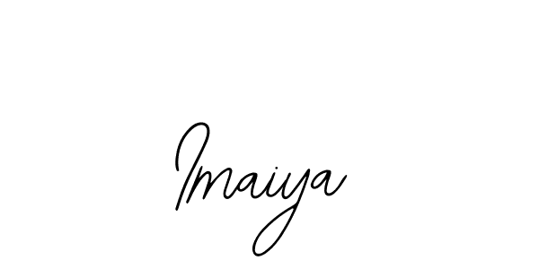 How to make Imaiya name signature. Use Bearetta-2O07w style for creating short signs online. This is the latest handwritten sign. Imaiya signature style 12 images and pictures png