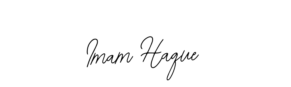 Imam Haque stylish signature style. Best Handwritten Sign (Bearetta-2O07w) for my name. Handwritten Signature Collection Ideas for my name Imam Haque. Imam Haque signature style 12 images and pictures png