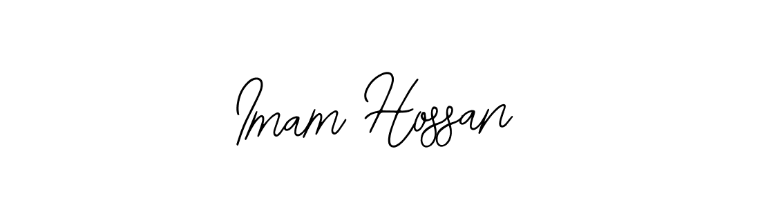 Similarly Bearetta-2O07w is the best handwritten signature design. Signature creator online .You can use it as an online autograph creator for name Imam Hossan. Imam Hossan signature style 12 images and pictures png