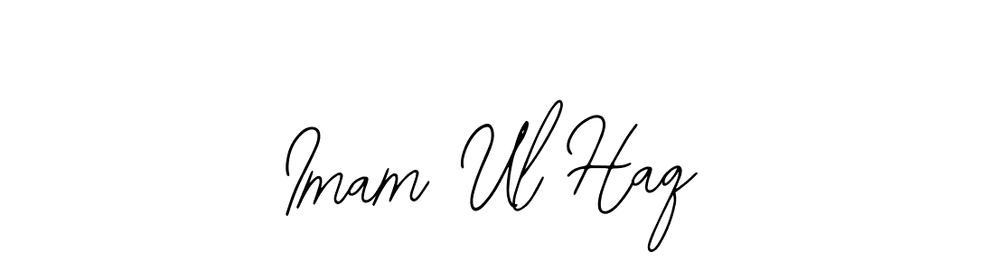 Imam Ul Haq stylish signature style. Best Handwritten Sign (Bearetta-2O07w) for my name. Handwritten Signature Collection Ideas for my name Imam Ul Haq. Imam Ul Haq signature style 12 images and pictures png