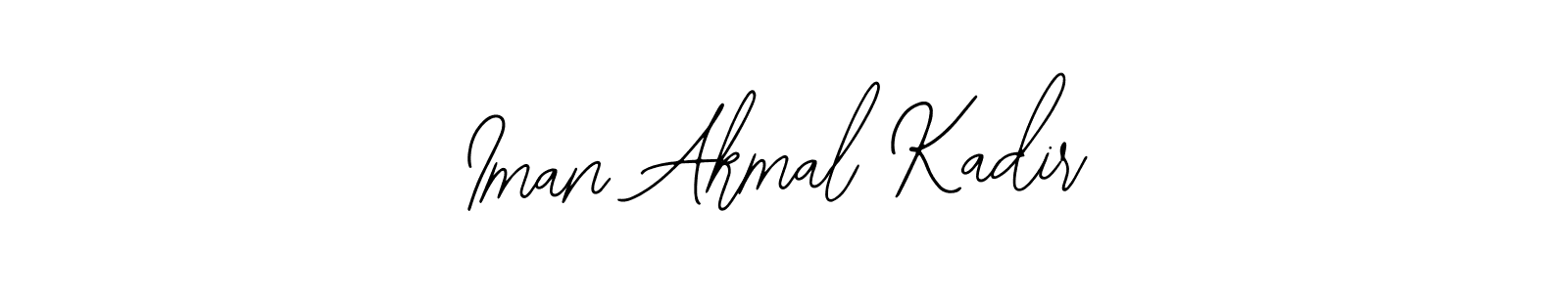 Make a short Iman Akmal Kadir signature style. Manage your documents anywhere anytime using Bearetta-2O07w. Create and add eSignatures, submit forms, share and send files easily. Iman Akmal Kadir signature style 12 images and pictures png