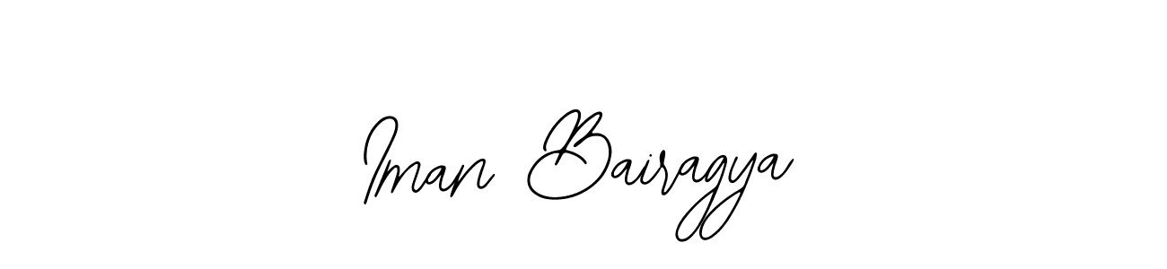Bearetta-2O07w is a professional signature style that is perfect for those who want to add a touch of class to their signature. It is also a great choice for those who want to make their signature more unique. Get Iman Bairagya name to fancy signature for free. Iman Bairagya signature style 12 images and pictures png