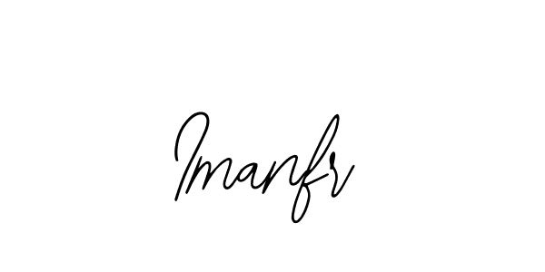 if you are searching for the best signature style for your name Imanfr. so please give up your signature search. here we have designed multiple signature styles  using Bearetta-2O07w. Imanfr signature style 12 images and pictures png