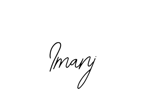 if you are searching for the best signature style for your name Imanj. so please give up your signature search. here we have designed multiple signature styles  using Bearetta-2O07w. Imanj signature style 12 images and pictures png