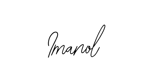 Also You can easily find your signature by using the search form. We will create Imanol name handwritten signature images for you free of cost using Bearetta-2O07w sign style. Imanol signature style 12 images and pictures png