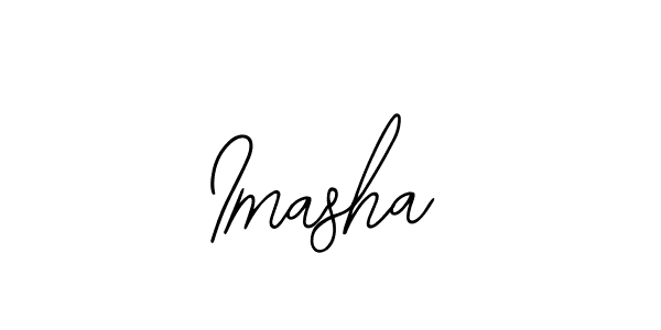 Bearetta-2O07w is a professional signature style that is perfect for those who want to add a touch of class to their signature. It is also a great choice for those who want to make their signature more unique. Get Imasha name to fancy signature for free. Imasha signature style 12 images and pictures png