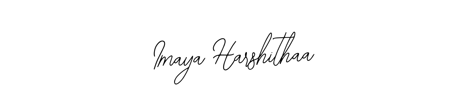 Imaya Harshithaa stylish signature style. Best Handwritten Sign (Bearetta-2O07w) for my name. Handwritten Signature Collection Ideas for my name Imaya Harshithaa. Imaya Harshithaa signature style 12 images and pictures png