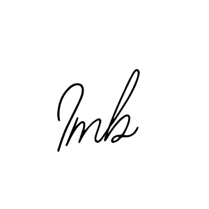 Imb stylish signature style. Best Handwritten Sign (Bearetta-2O07w) for my name. Handwritten Signature Collection Ideas for my name Imb. Imb signature style 12 images and pictures png