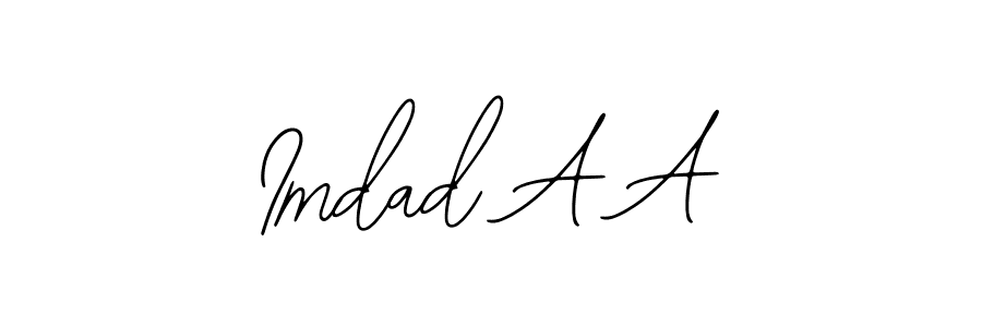 Make a short Imdad A A signature style. Manage your documents anywhere anytime using Bearetta-2O07w. Create and add eSignatures, submit forms, share and send files easily. Imdad A A signature style 12 images and pictures png