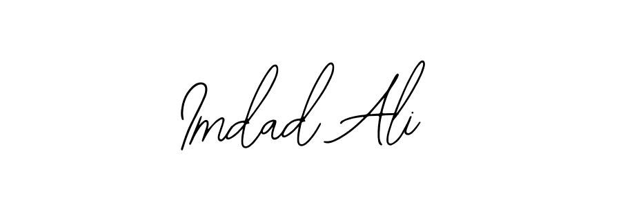 Make a beautiful signature design for name Imdad Ali. With this signature (Bearetta-2O07w) style, you can create a handwritten signature for free. Imdad Ali signature style 12 images and pictures png