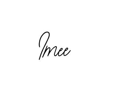 Design your own signature with our free online signature maker. With this signature software, you can create a handwritten (Bearetta-2O07w) signature for name Imee. Imee signature style 12 images and pictures png