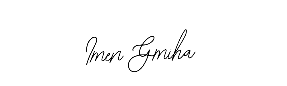 Also we have Imen Gmiha name is the best signature style. Create professional handwritten signature collection using Bearetta-2O07w autograph style. Imen Gmiha signature style 12 images and pictures png