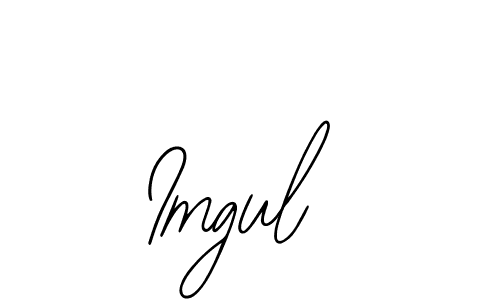 The best way (Bearetta-2O07w) to make a short signature is to pick only two or three words in your name. The name Imgul include a total of six letters. For converting this name. Imgul signature style 12 images and pictures png