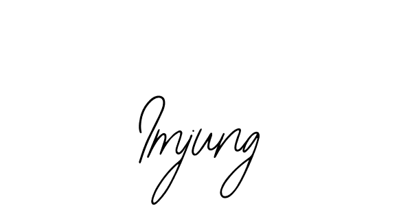 Make a beautiful signature design for name Imjung. With this signature (Bearetta-2O07w) style, you can create a handwritten signature for free. Imjung signature style 12 images and pictures png