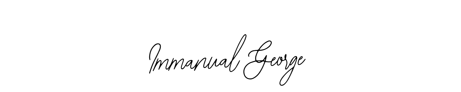 How to Draw Immanual George signature style? Bearetta-2O07w is a latest design signature styles for name Immanual George. Immanual George signature style 12 images and pictures png