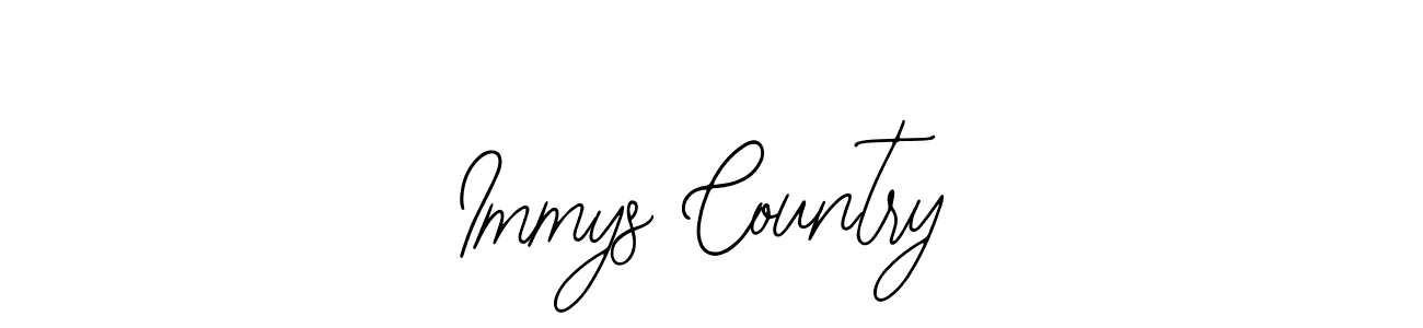 Make a short Immys Country signature style. Manage your documents anywhere anytime using Bearetta-2O07w. Create and add eSignatures, submit forms, share and send files easily. Immys Country signature style 12 images and pictures png