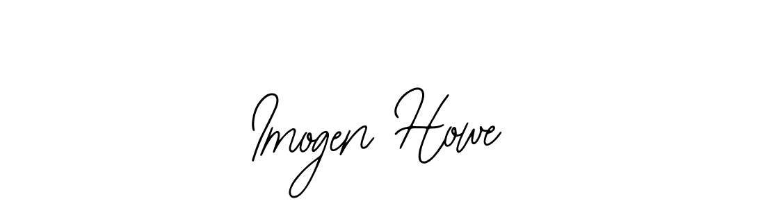 Similarly Bearetta-2O07w is the best handwritten signature design. Signature creator online .You can use it as an online autograph creator for name Imogen Howe. Imogen Howe signature style 12 images and pictures png