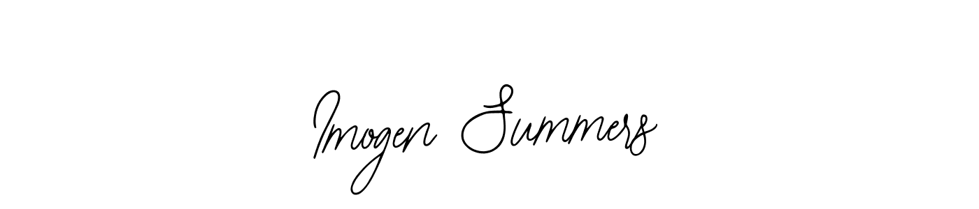 Imogen Summers stylish signature style. Best Handwritten Sign (Bearetta-2O07w) for my name. Handwritten Signature Collection Ideas for my name Imogen Summers. Imogen Summers signature style 12 images and pictures png