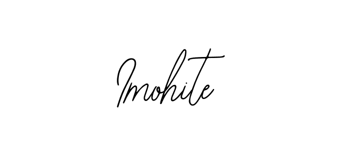 Imohite stylish signature style. Best Handwritten Sign (Bearetta-2O07w) for my name. Handwritten Signature Collection Ideas for my name Imohite. Imohite signature style 12 images and pictures png